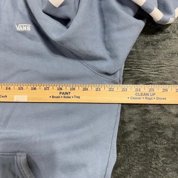 Vans Versa Hoodie Mens Large Light Blue Checkerboard VN0A3HPZLV4 - Picture 3 of 8